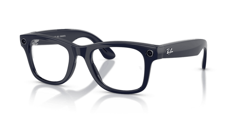 Ray-Ban Meta Wayfarer - Cosmic Blue / Clear/Sapphire (6628MF)-variant-image