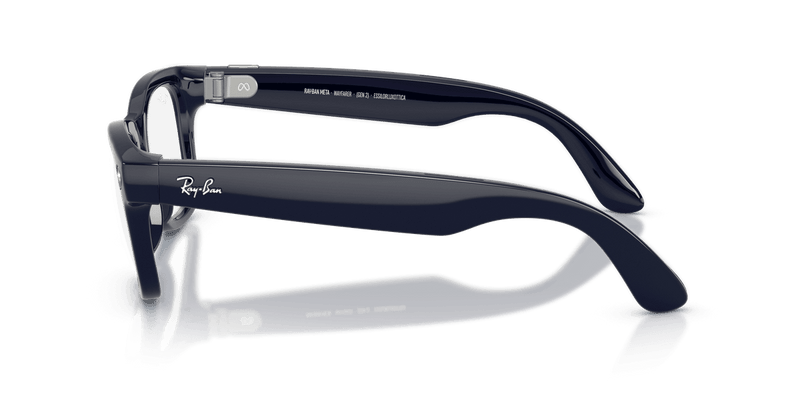 Ray-Ban Meta Wayfarer - Cosmic Blue / Clear/Sapphire (6628MF)-variant-image