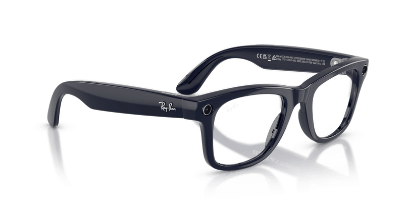 Ray-Ban Meta Wayfarer - Cosmic Blue / Clear/Sapphire (6628MF)-variant-image
