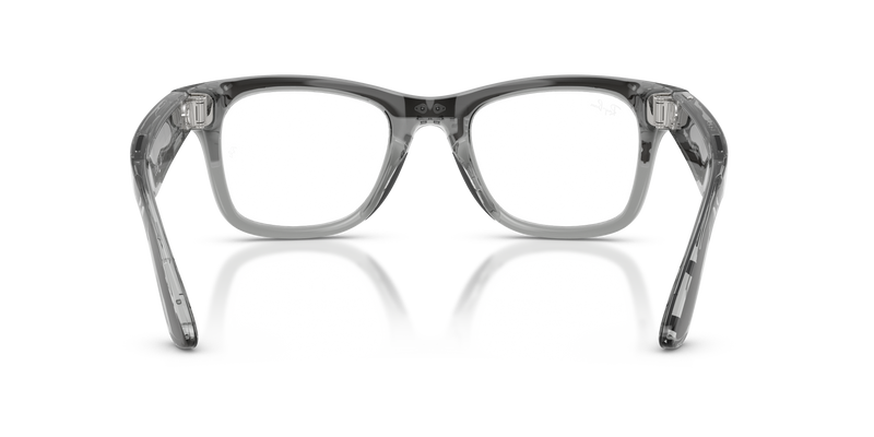 Ray-Ban Meta Wayfarer - Transparent Grey (6840MF)-variant-image