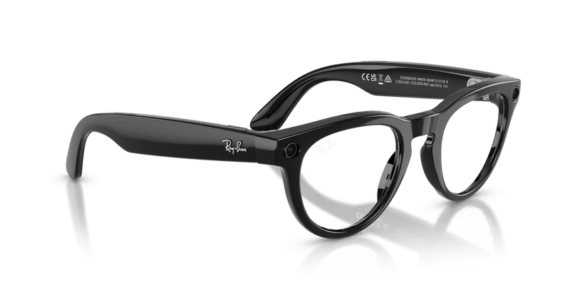 Ray-Ban Meta Headliner Low Bridge Fit (Gen 2) - Black / Clear/Sapphire (601/MF)-variant-image