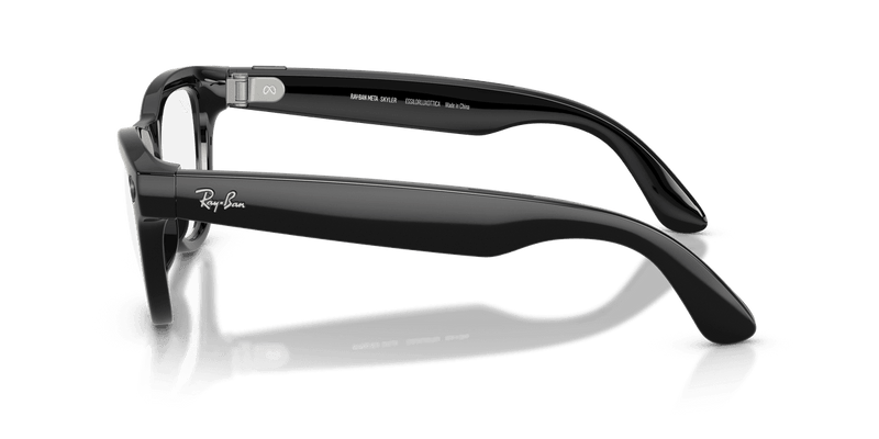 Ray-Ban Meta Skyler - Black / Clear/Graphite Green (601/1M)-variant-image