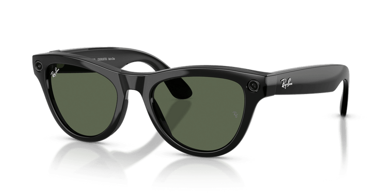 Ray-Ban Meta Skyler - Black / G-15 Green (601/71)