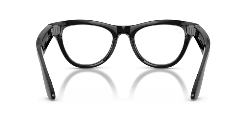 Ray-Ban Meta Skyler - Black / Clear/Amethyst (601/CH)-variant-image