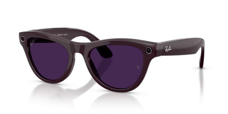 Ray-Ban Meta Skyler - Mystic Violet / Clear/Amethyst (6701CH)