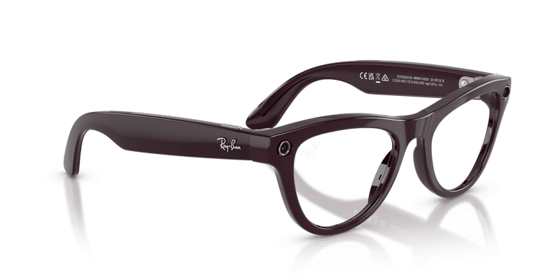 Ray-Ban Meta Skyler - Mystic Violet / Clear/Amethyst (6701CH)-variant-image