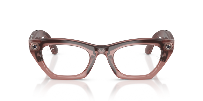 Ray-Ban Meta Zena Optics (Gen 3) in Milky Pink Blush (8553) - Alternate View