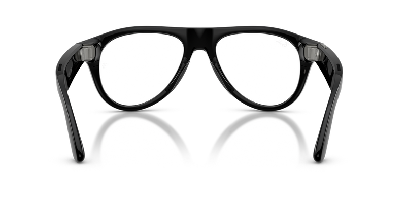 Ray-Ban Meta Aviator Optics (Gen 3) in Black (2000) - Back View
