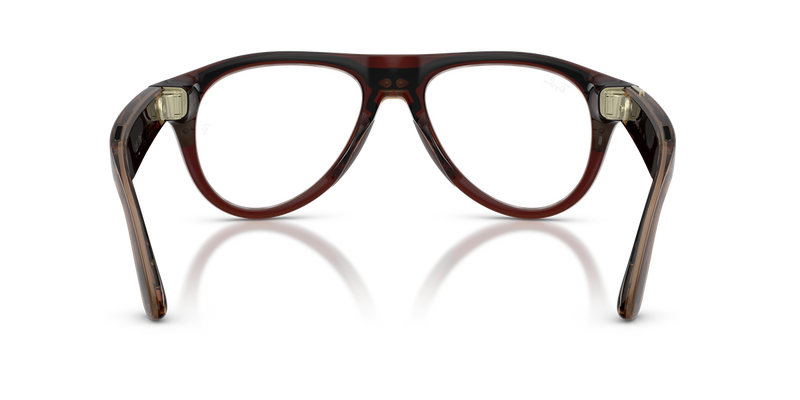 Ray-Ban Meta Aviator (Gen 3) in Transparent Umber - Alternate View