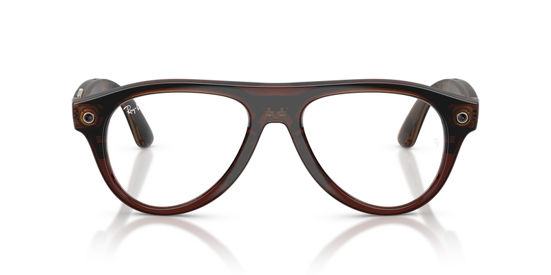 Ray-Ban Meta Aviator (Gen 3) in Transparent Umber - Alternate View