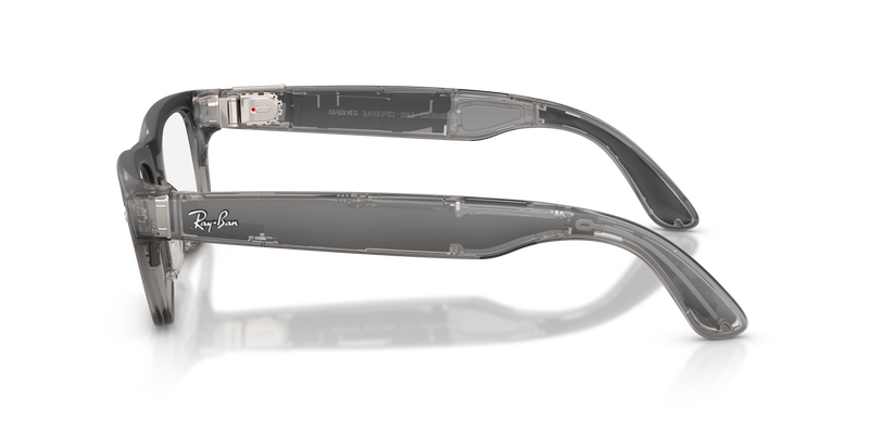 Ray-Ban Meta Blayzer Optics - Transparent Ice Grey (8529)-swatch