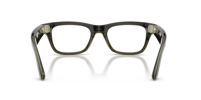Ray-Ban Meta Blayzer Optics - Transparent Dark Olive (8530)-variant-image