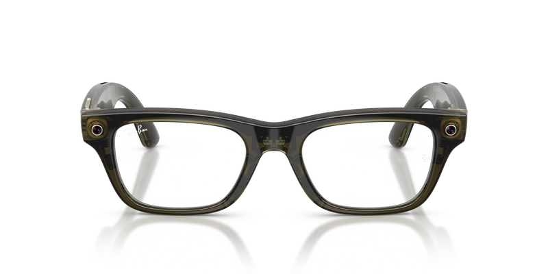 Ray-Ban Meta Blayzer Optics - Transparent Dark Olive (8530)-variant-image