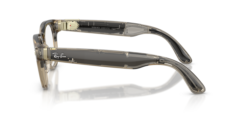 Ray-Ban Meta Scriber Optics - Transparent Stone Beige (8531)-swatch