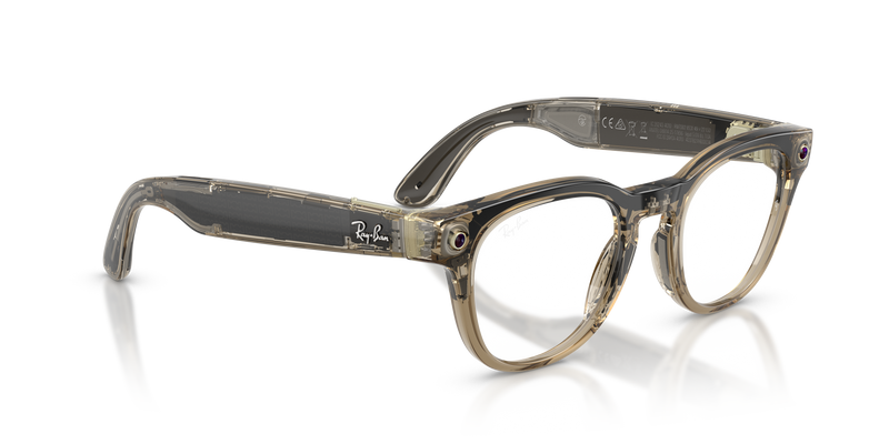 Ray-Ban Meta Scriber Optics - Transparent Stone Beige (8531)-variant-image