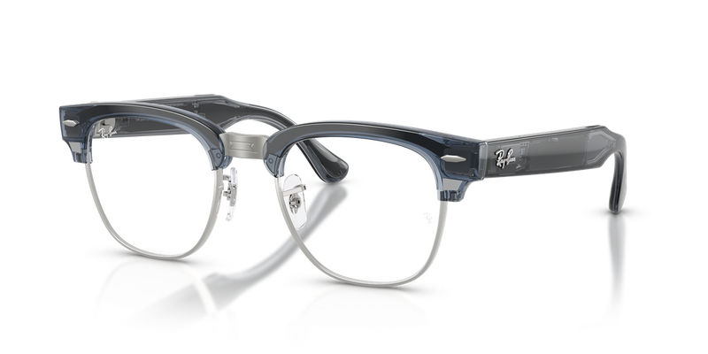 Ray-Ban Meta Audio Clubmaster in Transparent Sky Blue - Alternate View