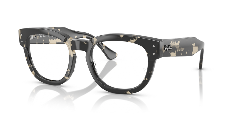 Ray-Ban MEGA HAWKEYE in Grey Havana / Clear (8117) - Alternate View