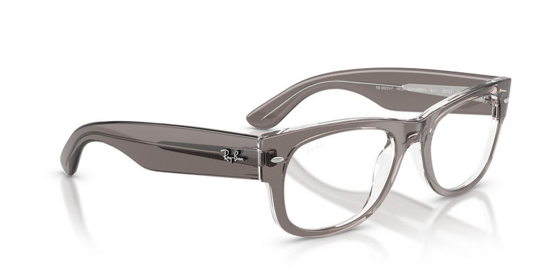 Ray-Ban MEGA WAYFARER II in Transparent Grey - Alternate View