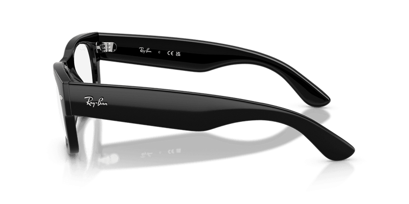 Ray-Ban MEGA WAYFARER II RX0832V in Black / Clear (2000) - Alternate View