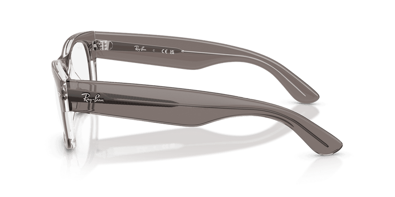 Ray-Ban MEGA WAYFARER II RX0832V in Transparent Grey / Clear (8111) - Alternate View