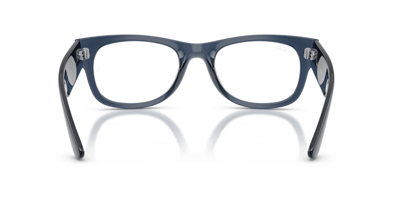 Ray-Ban MEGA WAYFARER II RX0832V in Dark Blue / Clear (8223) - Alternate View