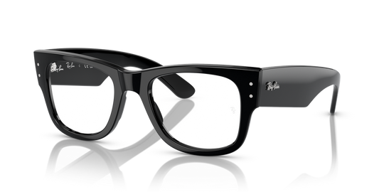 Ray-Ban MEGA WAYFARER - Black / Clear (2000)