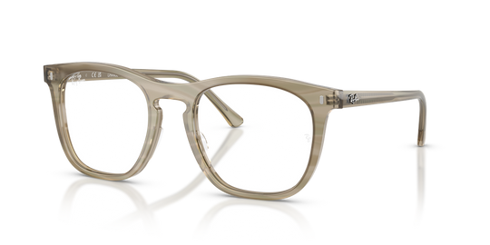 Ray-Ban RX2210VF - Photo Striped Grey / Clear (8381)