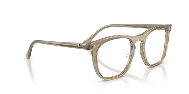Ray-Ban RX2210VF in Photo Striped Grey - Alternate View