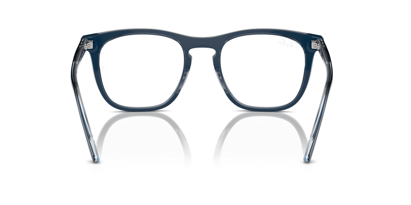 Ray-Ban RX2210V in Blue On Transparent Blue - Alternate View