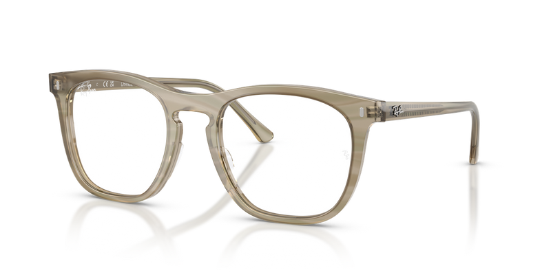Ray-Ban RX2210V in Photo Striped Grey - Alternate View