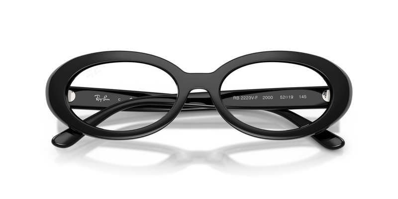 Ray-Ban RX2223VF in Black - Side View
