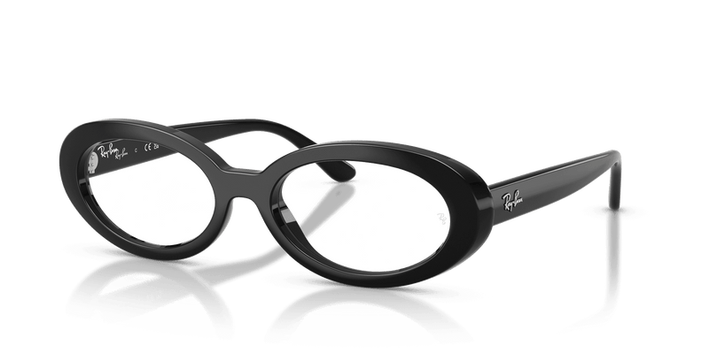 Ray-Ban RX2223V in Black / Clear (2000) - Front View