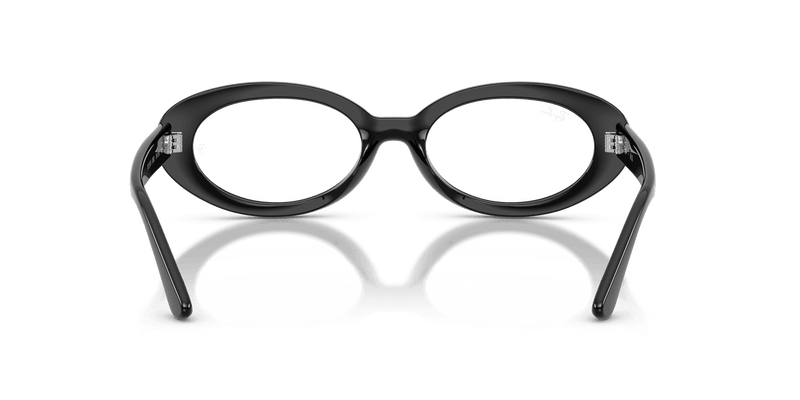 Ray-Ban RX2223V in Black / Clear (2000) - Alternate View