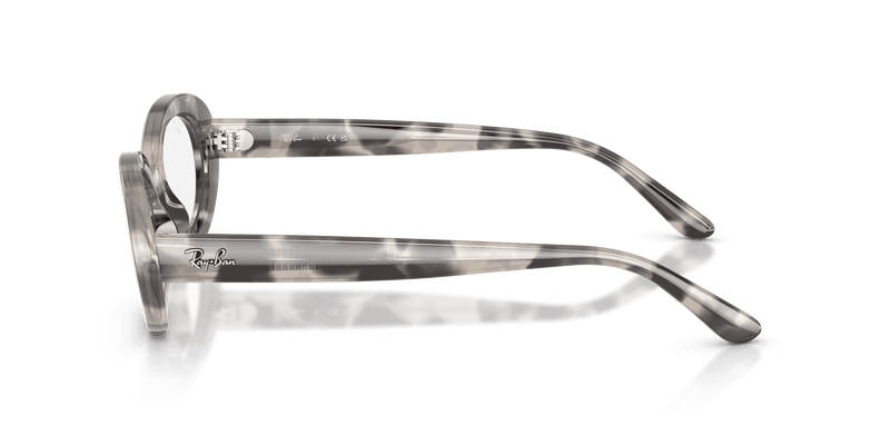 Ray-Ban RX2223V in Opel Grey Havana / Clear (8480) - Alternate View