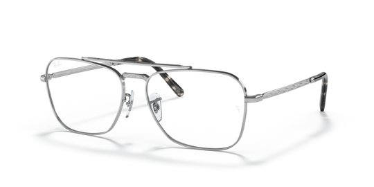 Ray-Ban NEW CARAVAN - Silver / Clear (2501)
