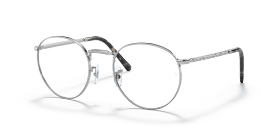 Ray-Ban NEW ROUND - Silver / Clear (2501)