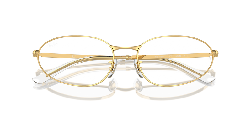 Ray-Ban RX3734V in Arista Gold - Side View