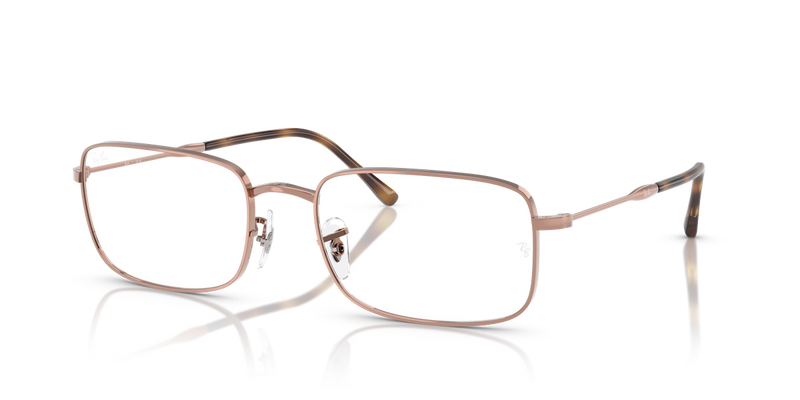 Ray-Ban RX3746V in Copper / Clear (2943) - Alternate View