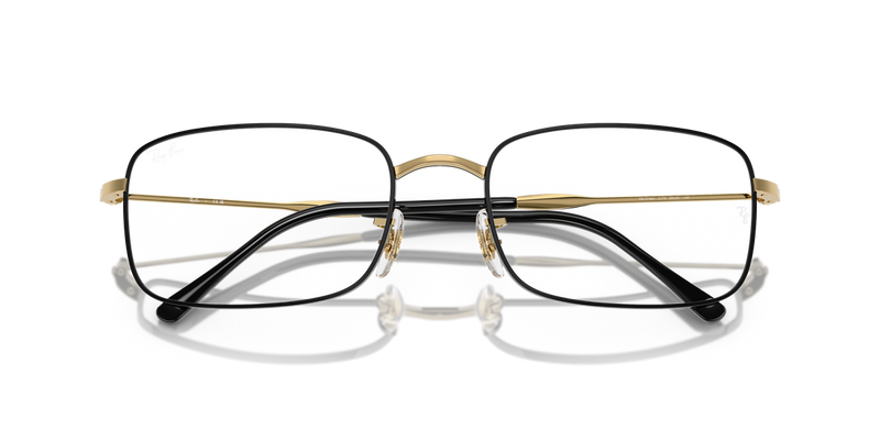Ray-Ban RX3746V in Black On Arista / Clear (3175) - Alternate View