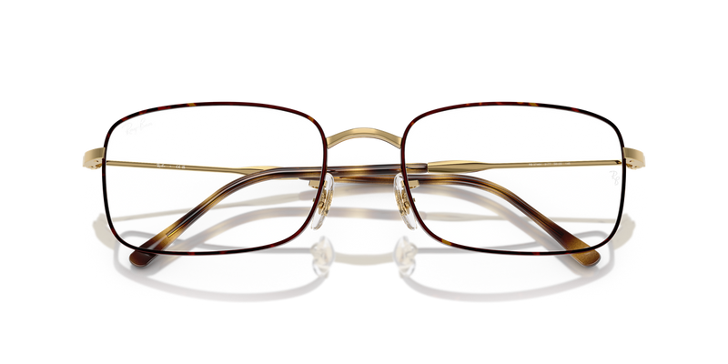 Ray-Ban RX3746V in Havana On Gold / Clear (3177) - Alternate View