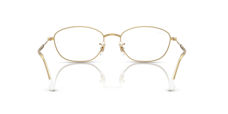 Ray-Ban RX3749V in Arista Gold / Clear (2500) - Temple Detail