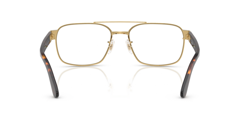 Ray-Ban RX3751V in Arista Gold / Clear (2500) - Temple Detail
