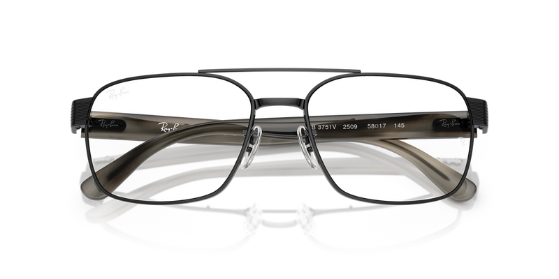 Ray-Ban RX3751V in Black / Clear (2509) - Alternate View