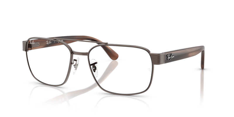Ray-Ban RX3751V in Copper / Clear (3182) - Alternate View
