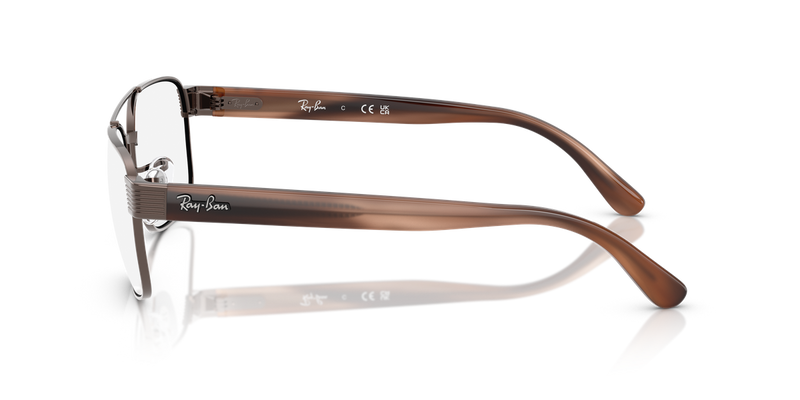 Ray-Ban RX3751V in Copper / Clear (3182) - Alternate View