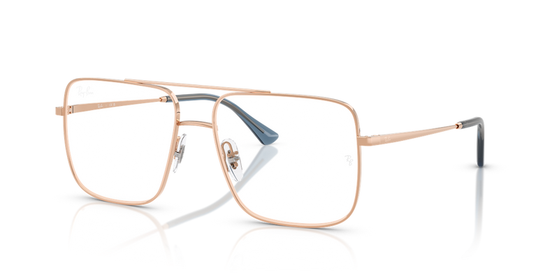 Ray-Ban ARI in Rose Gold - Alternate View