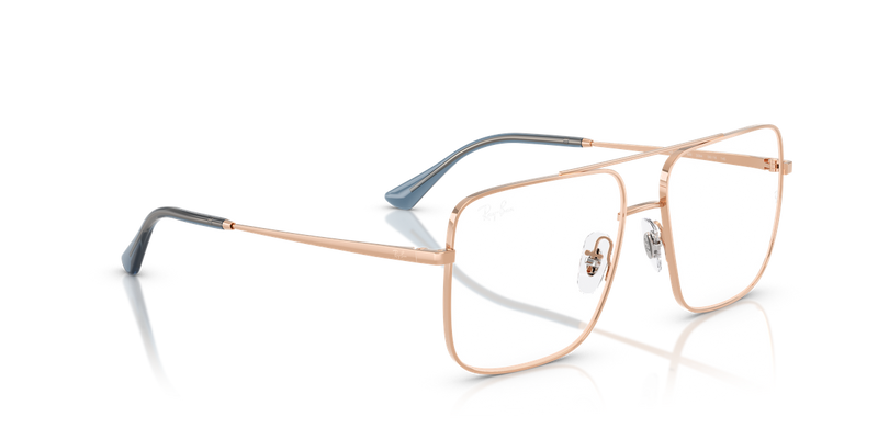Ray-Ban ARI in Rose Gold - Alternate View
