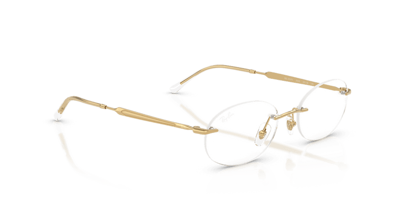 Ray-Ban RX3767V in Arista Gold / Clear (2500) - Back View