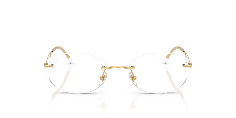 Ray-Ban RX3767V in Arista Gold / Clear (2500) - Side View
