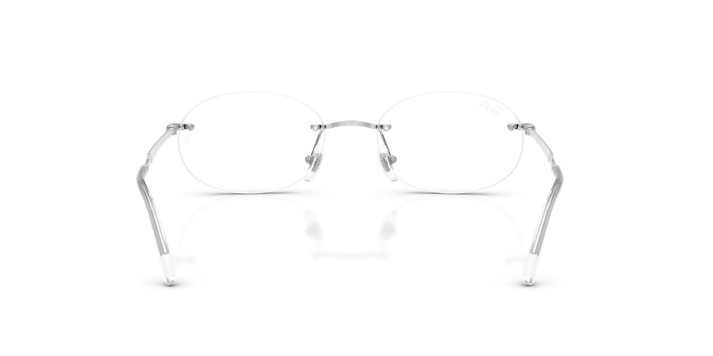 Ray-Ban RX3767V in Silver / Clear (2501) - Alternate View